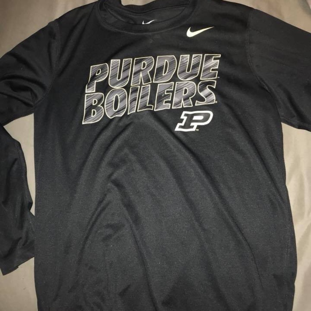 Purdue / Nike dri-fit long sleeved shirt